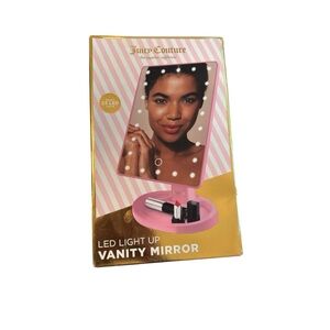 Juicy Couture NEW Pink LED Light - Up Vanity Mirror
